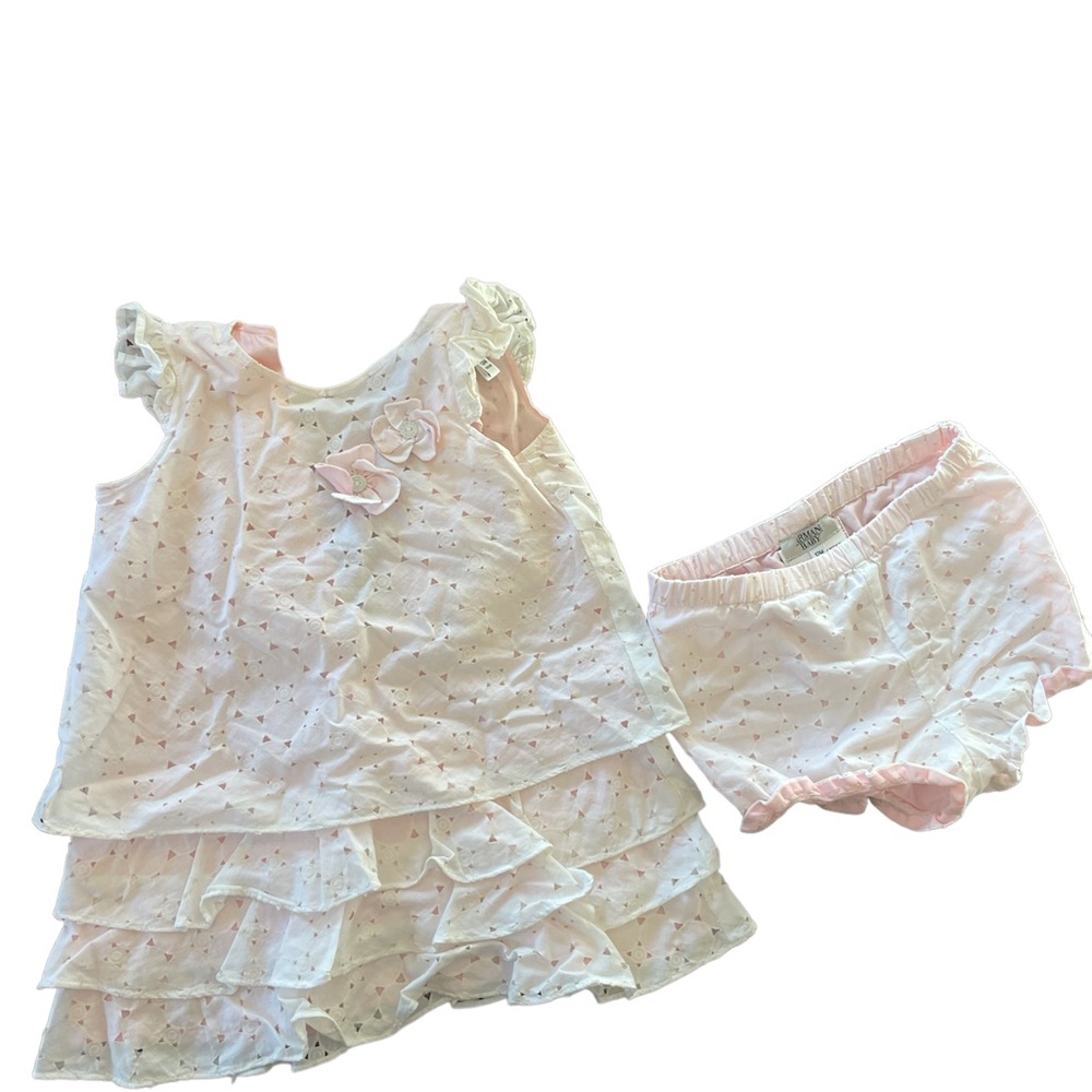 Armani baby dress- 12m